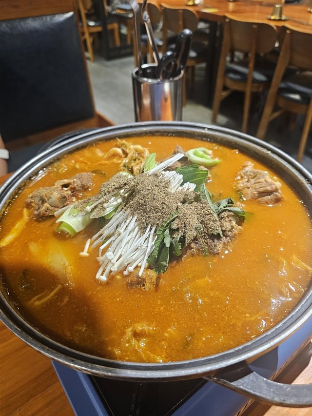 Korean soul food gamjatang