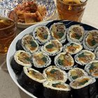 Homemade kimbap