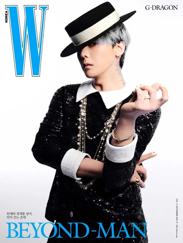 G-DRAGON Redefines Luxury Icons in W Korea November 2025 Cover with Chanel, Merging K-pop Star Power and Global Fashion Influence