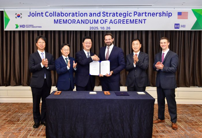 HD Hyundai, Huntington sign deal to jointly build US Navy ships under extended MASGA initiative