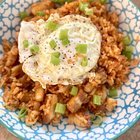 Pork belly kimchi fried rice