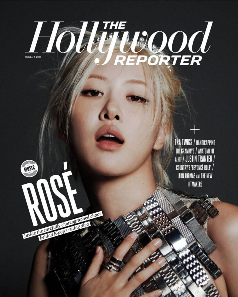 Rosé’s Hollywood Moment: BLACKPINK’s Star Reimagines Global Iconography with Cinematic Poise in The Hollywood Reporter Pictoria