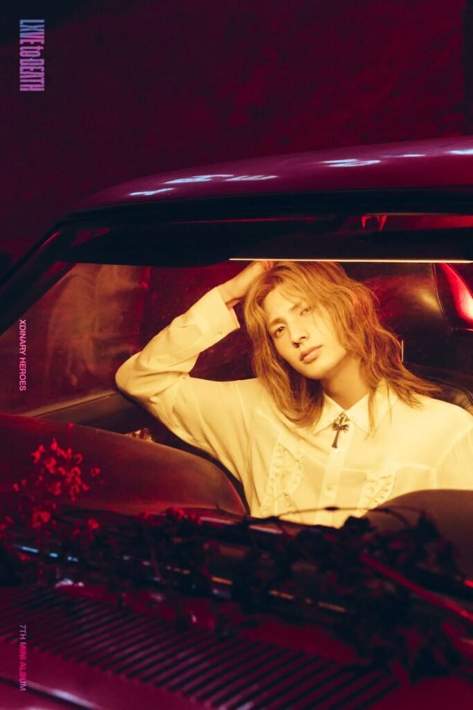 Xdinary Heroes’ ‘LXVE to DEATH’ Concept Photos Showcase Renaissance Elegance Meets Rockstar Edge in Jooyeon and Jun Han’s Visuals