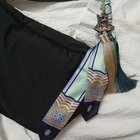 Adidas bag + traditional Korean scarf and norigae