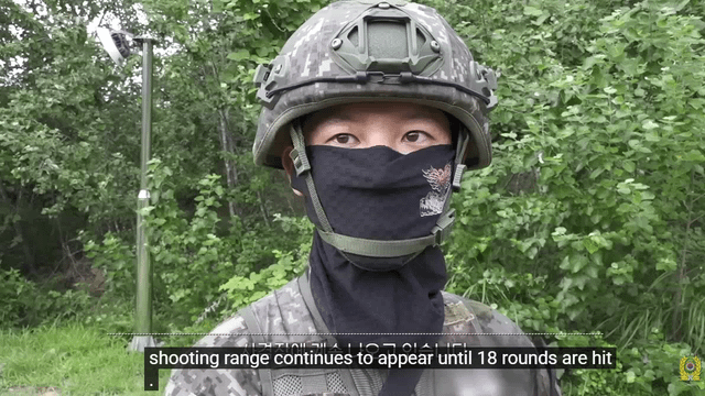 What most northern point military base of South Korea looks like