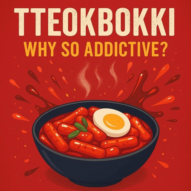 Ever tried tteokbokki? Korea’s most addictive street food 🔥🇰🇷