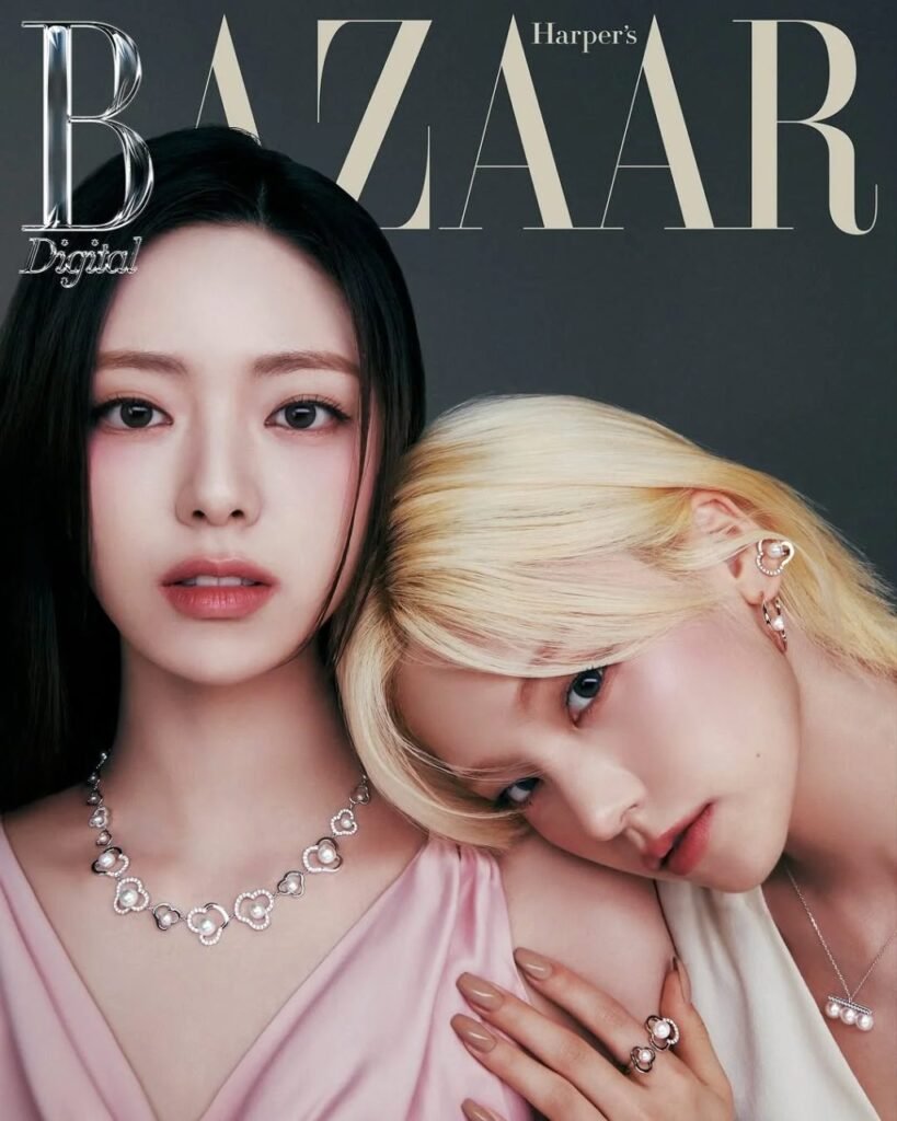 ITZY Radiates Futuristic Femininity in Harper’s BAZAAR Korea x TASAKI November 2025 Digital Cover & Pictorial Fashion Feature