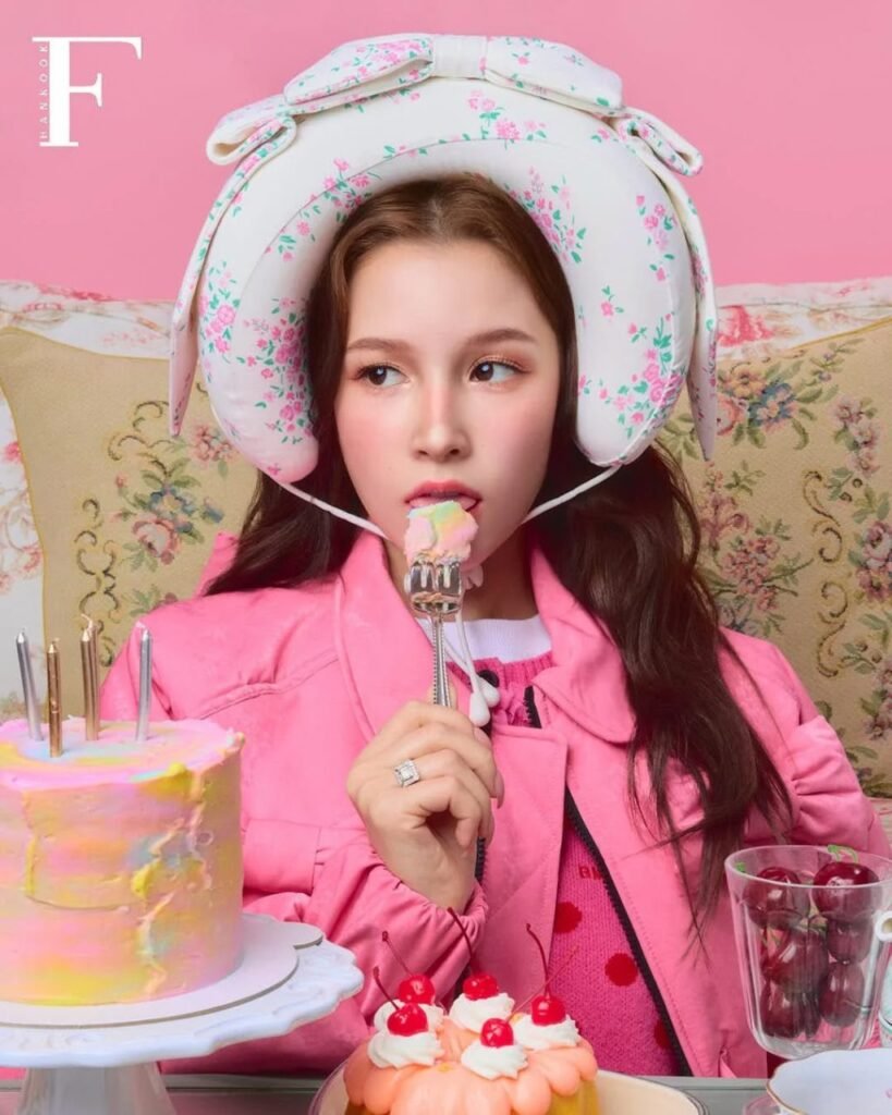I.MET.U’s Lea Serves a Technicolor Sugar High in Fashion Hankook’s ‘Treats of Color’ Beauty Editorial for December 2025