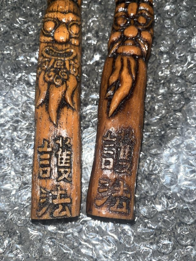 Looking for help identifying these 장승 I bought in 인사동