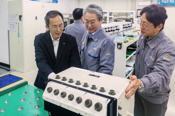 황기연 수은행장, 케이조선·방산업체 영풍전자 방문