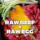 Yukhoe with all the fixings—late-night Korean style