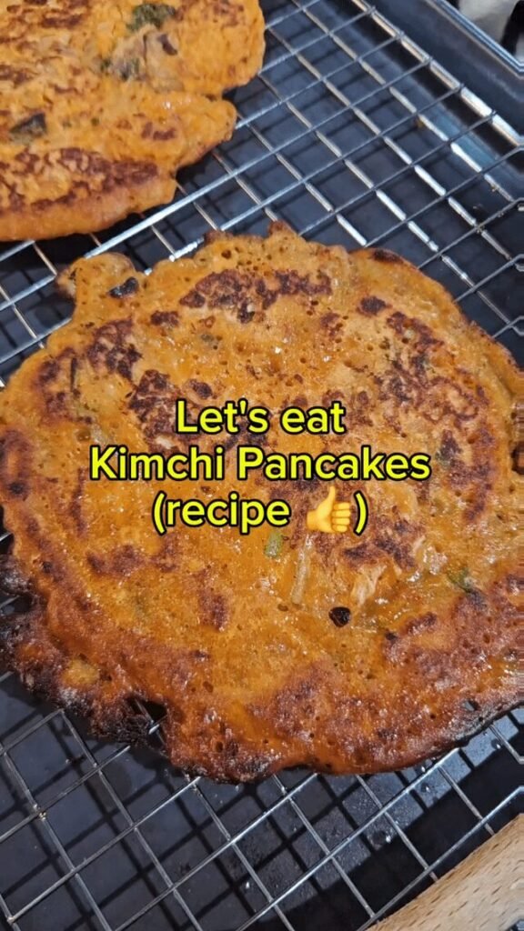 What do you think about my kimchi pancake? How can I Improve it?