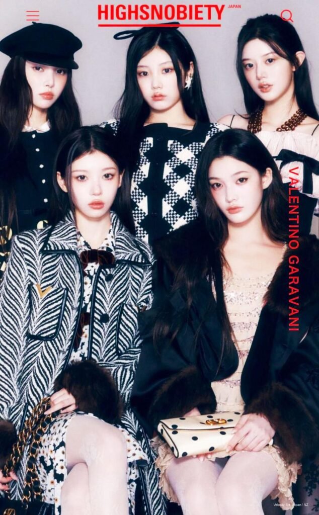 ILLIT Shines in HIGHSNOBIETY Japan x Valentino Holiday Edition: A High-Fashion Pictorial Review