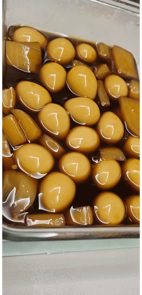 Today I made my first 장조림 (jangjorim) after trying in an izakaya in Seoul