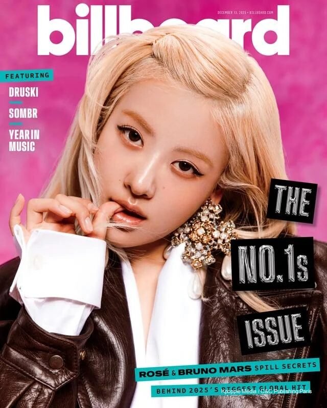 Billboard Honors ROSÉ on “The No. 1s Issue” Reflecting BLACKPINK Star’s Rise as a Global Music Icon