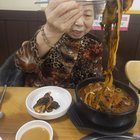 Korean Bone Soup with my grandma