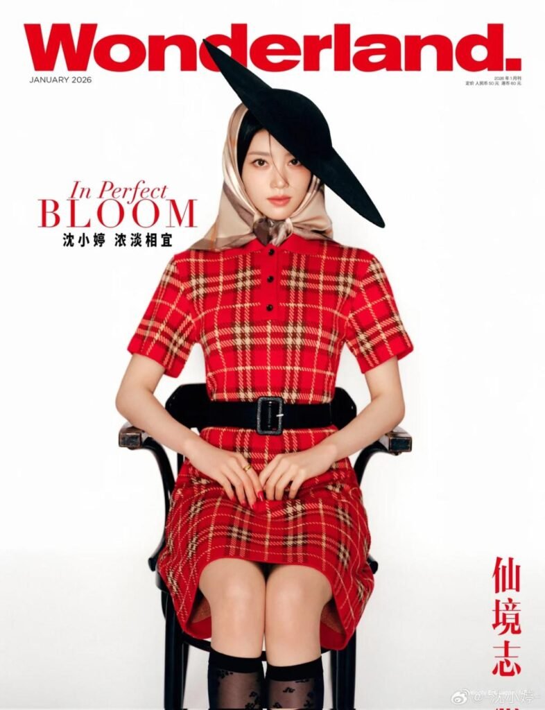Xiaoting in Full Bloom: Kep1er’s Shining Star Redefines Power, Grace, and Global Glamour in Wonderland China’s January 2026 Cover Story
