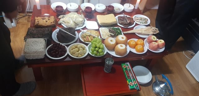 The Korean Ancestral Table