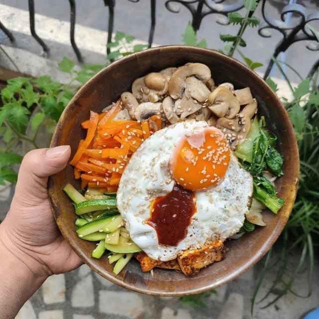Made my first Bibimbap!!