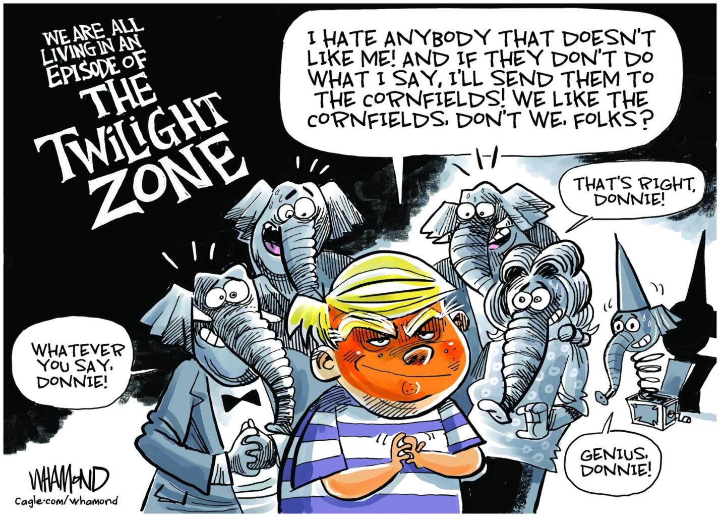 We are in the twilight zone