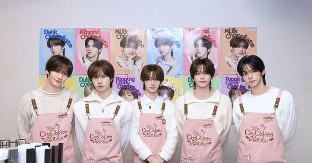 TWS surprises Seoul fans with Valentine’s Day chocolate event