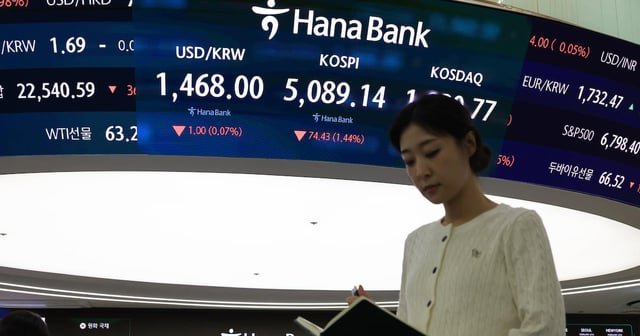 South Korean Stock Market Capitalization Surpasses Germany, Taiwan