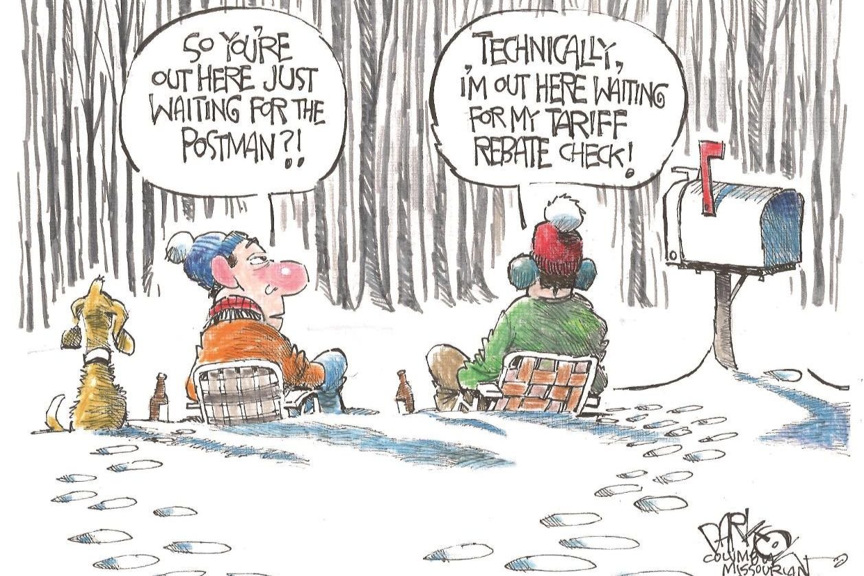 Waiting for my tariff refund