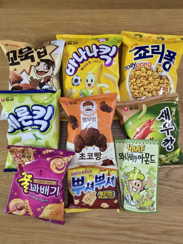Korean Convenience Store Snack Haul from My Trip