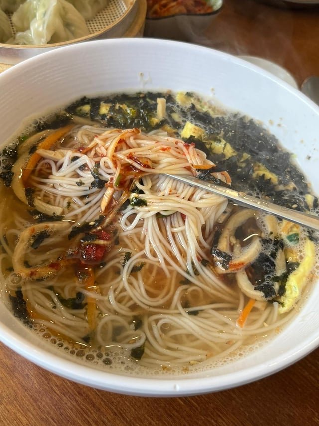 Noodles with anchovies