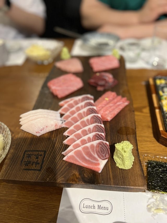 Tuna sashimi