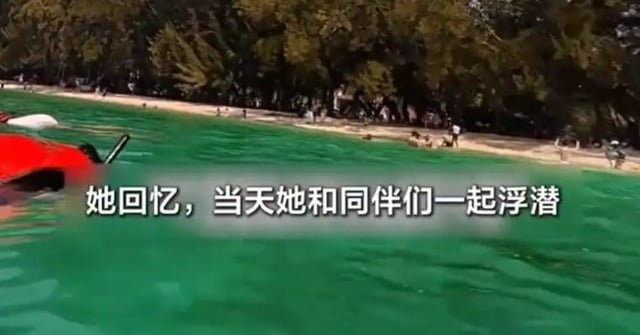 Chinese Tourists Rescue South Korean Girl at Malaysian Beach