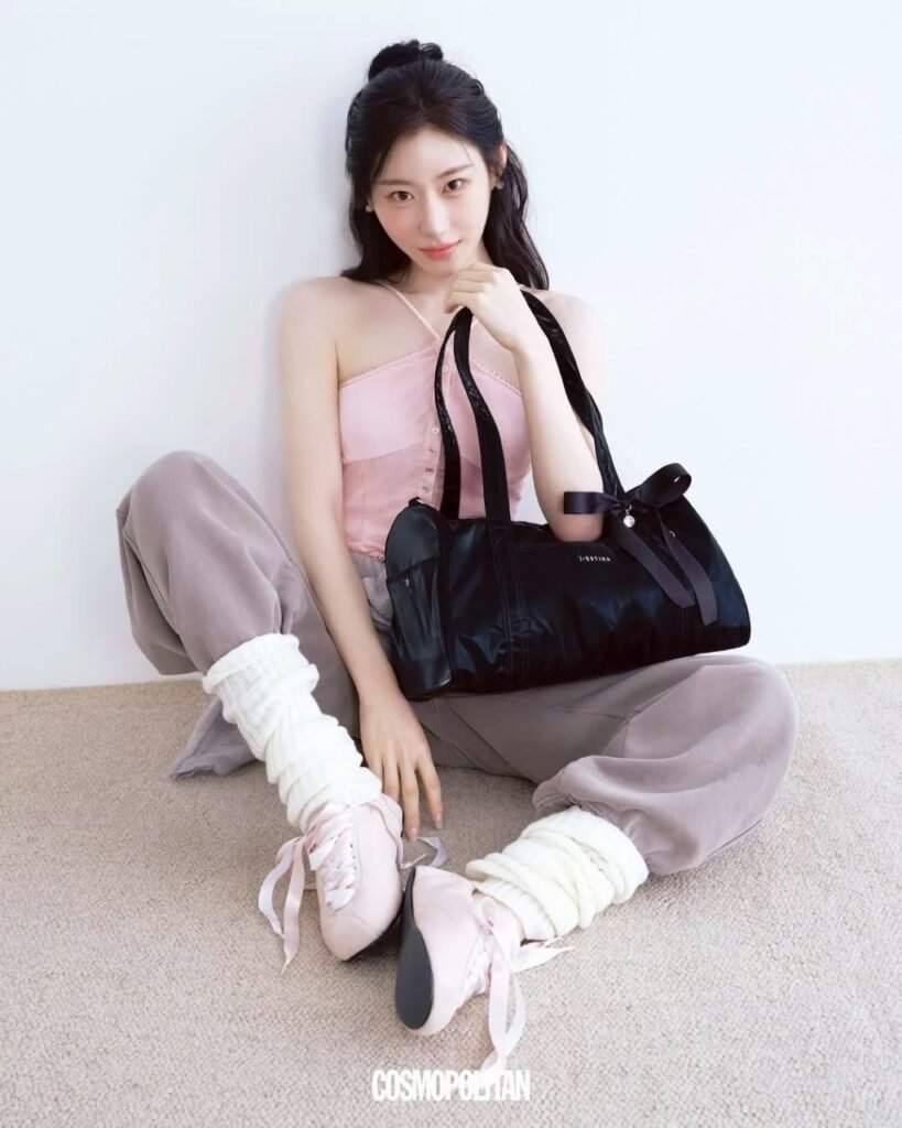 Chaeryeong’s Soft Power: ITZY’s Fashion-Forward Shine with Cosmopolitan Korea