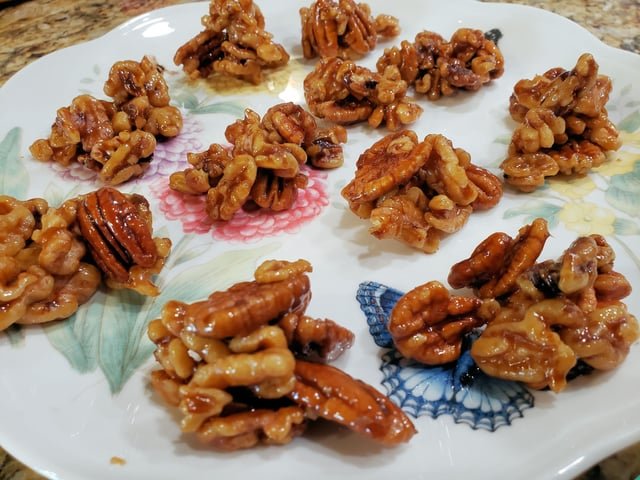 Soy Candied Walnuts