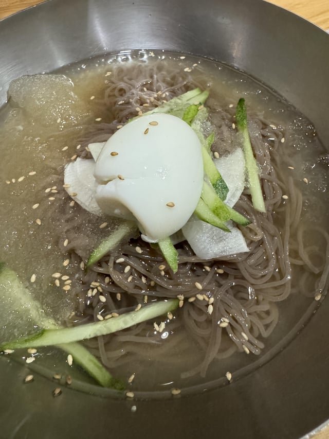 Korean Cold Noodle 물냉면