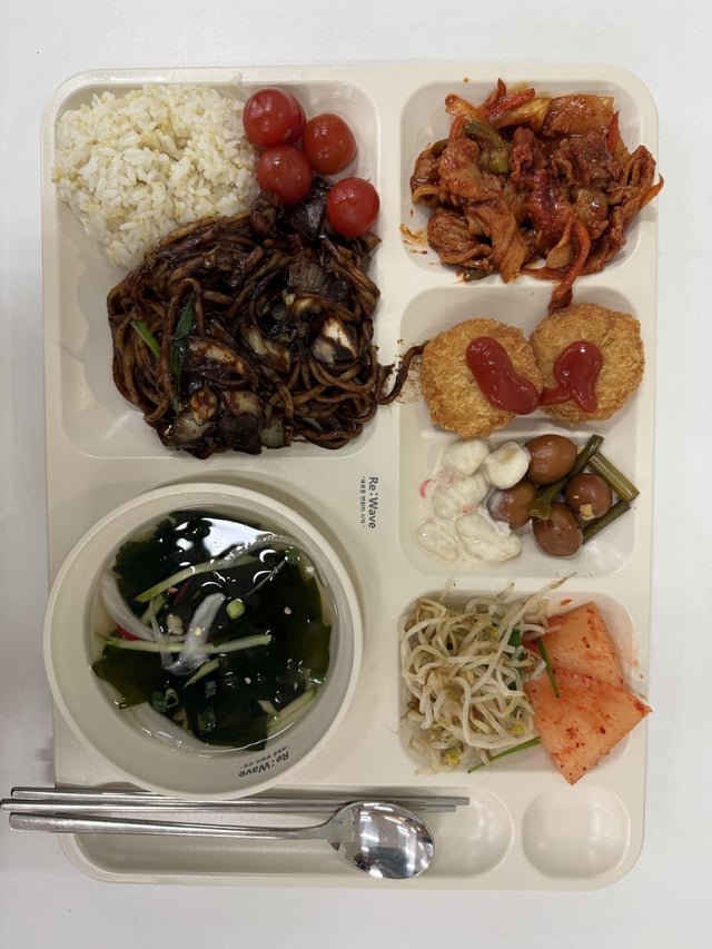 Jajangmyeon, Spicy Pork