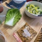 my mom and i made homemade kimchi today