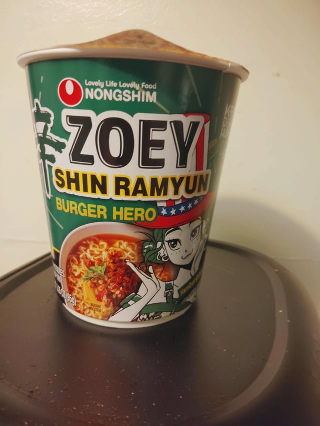 Shin Burger Hero Ramyun Review
