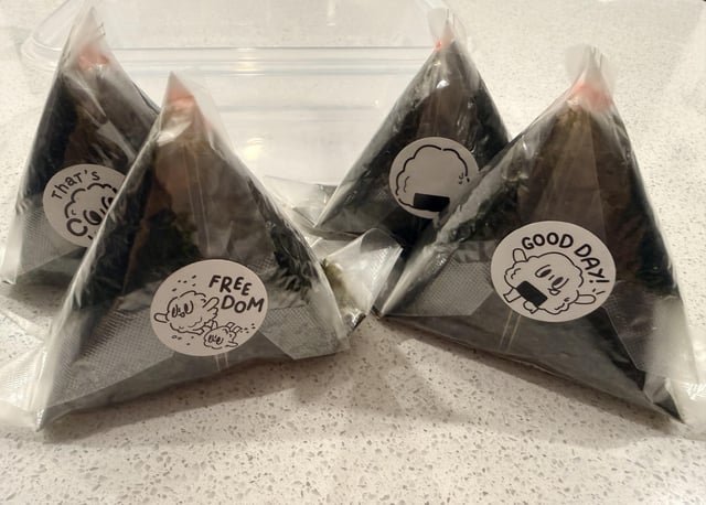 Homemade-Samgak Kimbop (Triangle kimbop)