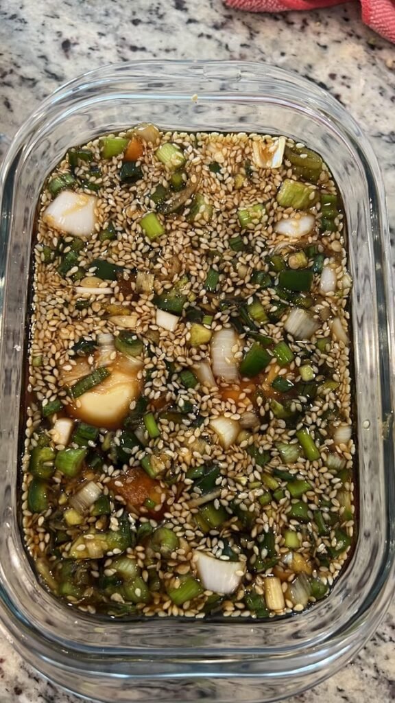 Sitting at work daydreaming about my first ever soy-marinated eggs