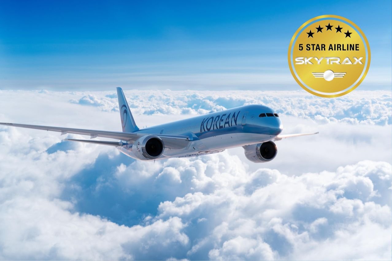 Korean Air earns Skytrax 5-star rating for 6th consecutive year