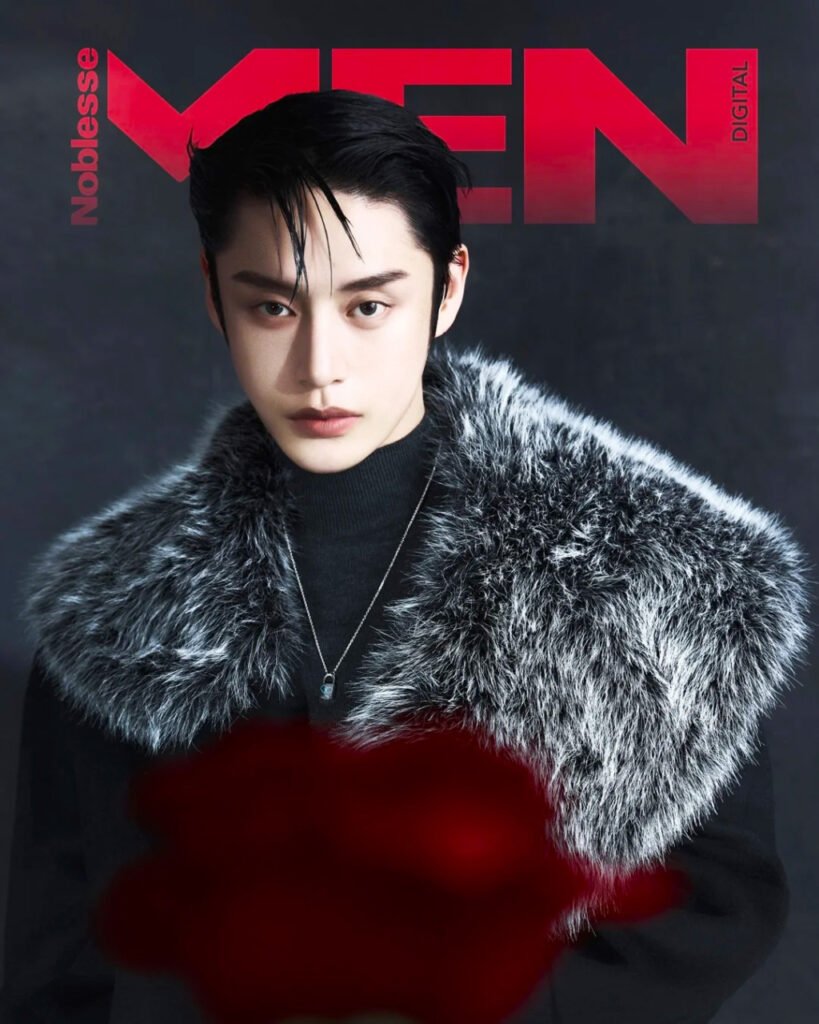 Kim Jiwoong – Noblesse Men April 2026 Digital Cover – The Quiet Majesty of ZEROBASEONE
