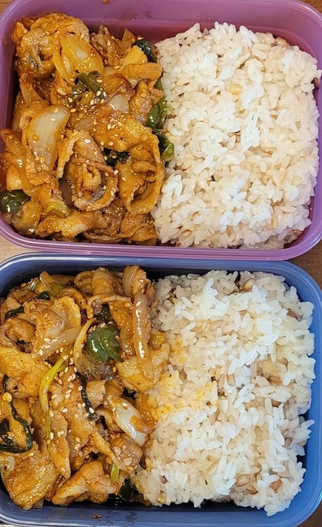 Korean mom in Alaska : My kids requested this Korean lunch again today — Jeyuk-bokkeum
