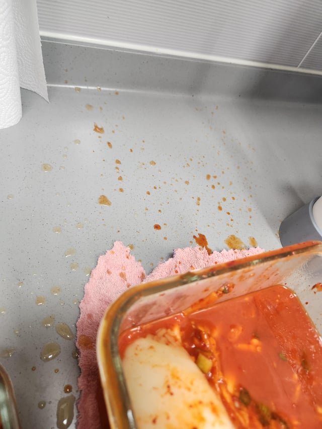 My kimch just exploded