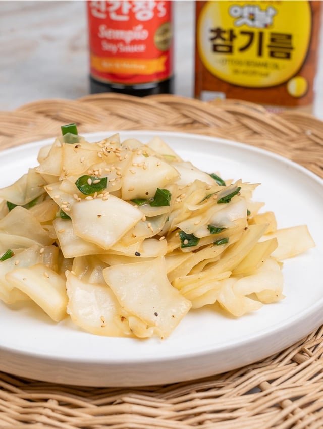 -10kg at Korean cabbage stir fry