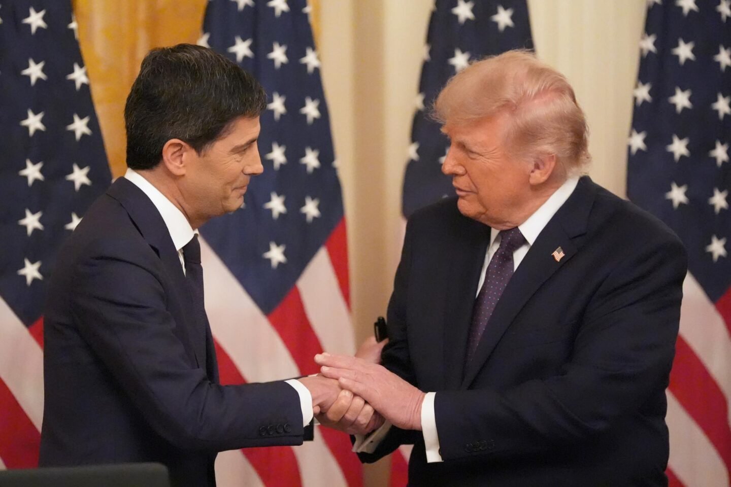 US Fed chair says he will be ‘reform-oriented’ at glitzy White House swearing-in