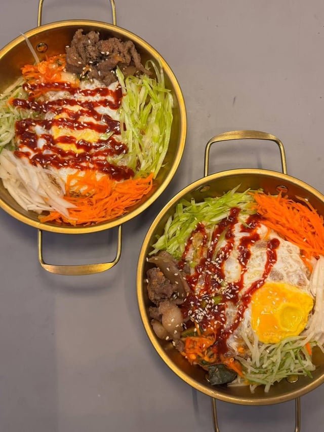 A perfect, colorful bowl of bibimbap to fuel the rest of the week.