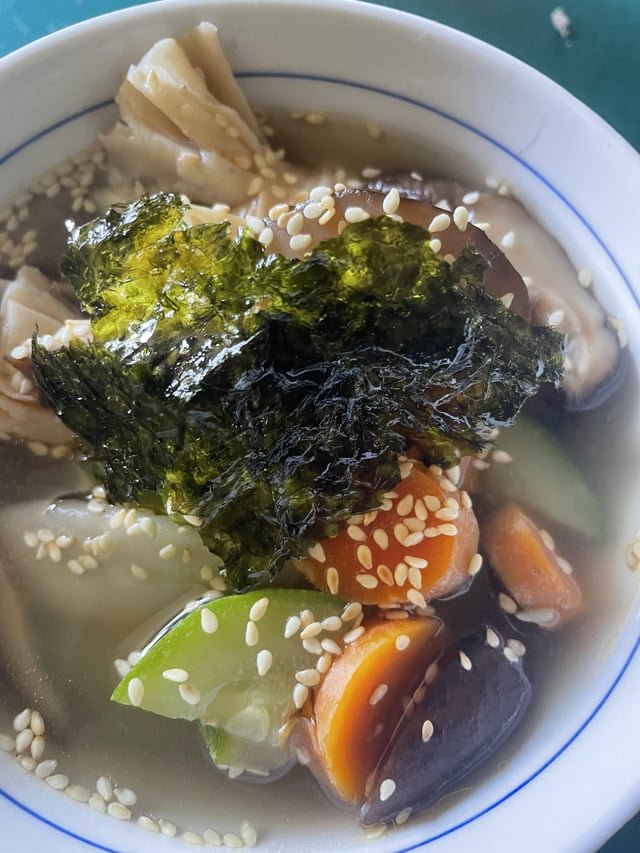 Vegan Tteok Guk