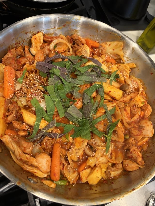 Korean style Spicy chicken