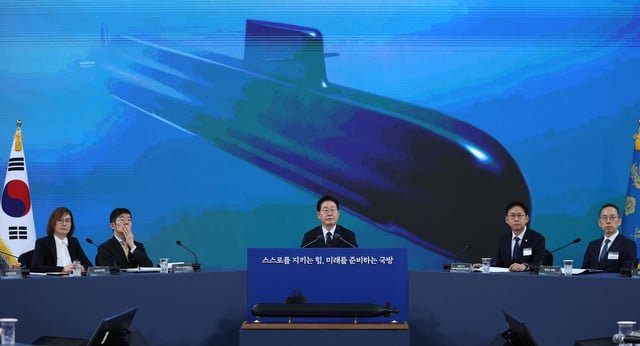 South Korea pushes to build 1st nuclear-powered submarine by mid-2030s