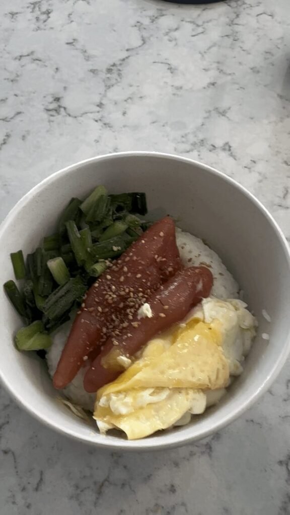 I love simple home meals